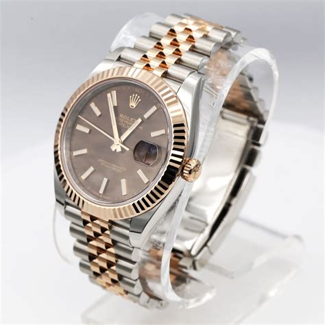 rolex datejust jubilee gold chocolate|vintage rolex datejust 36mm.